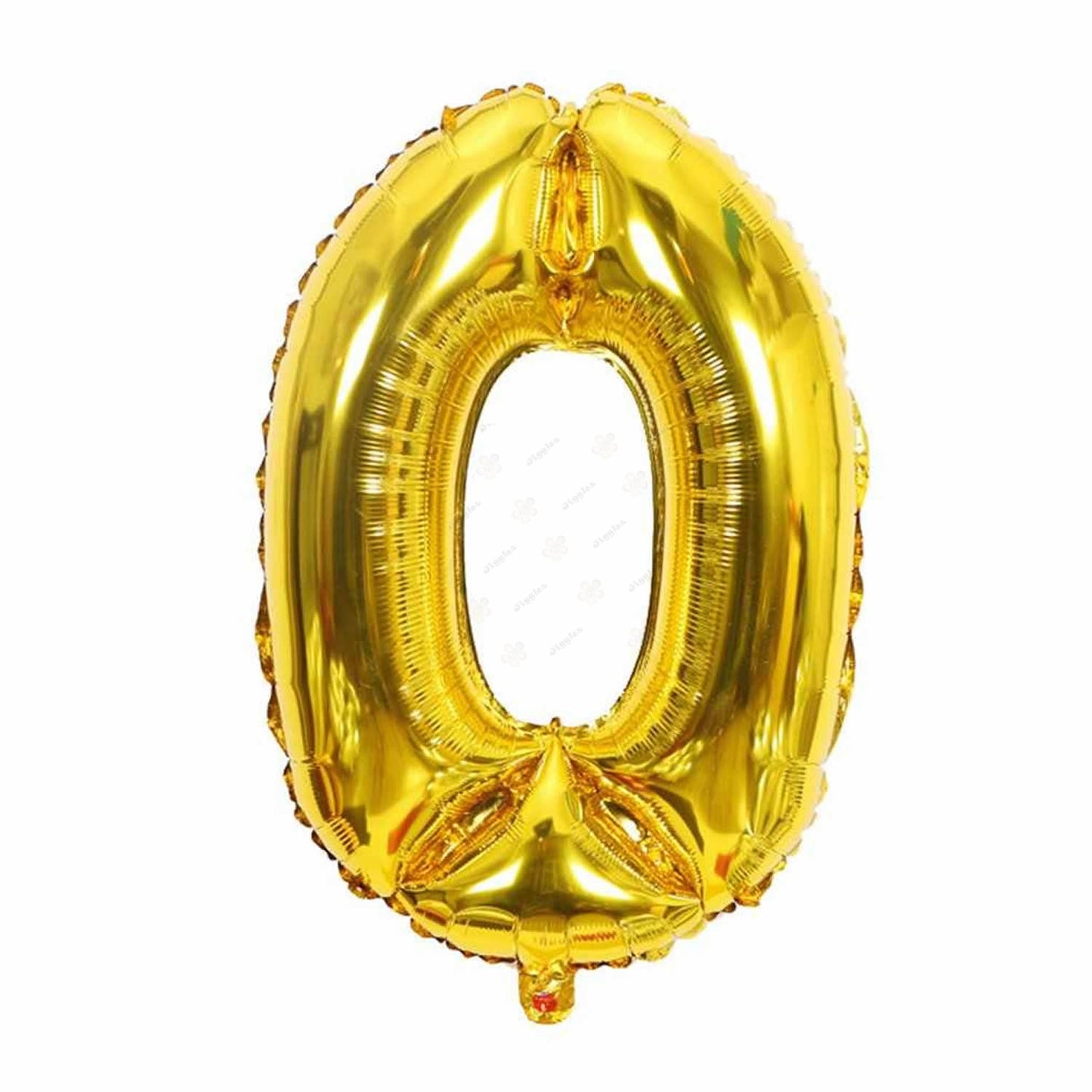 32 inch Foil Number 0 Gold Balloon