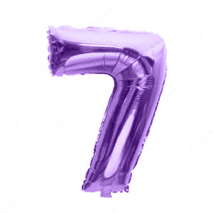 Foil Number Balloon Purple 40"