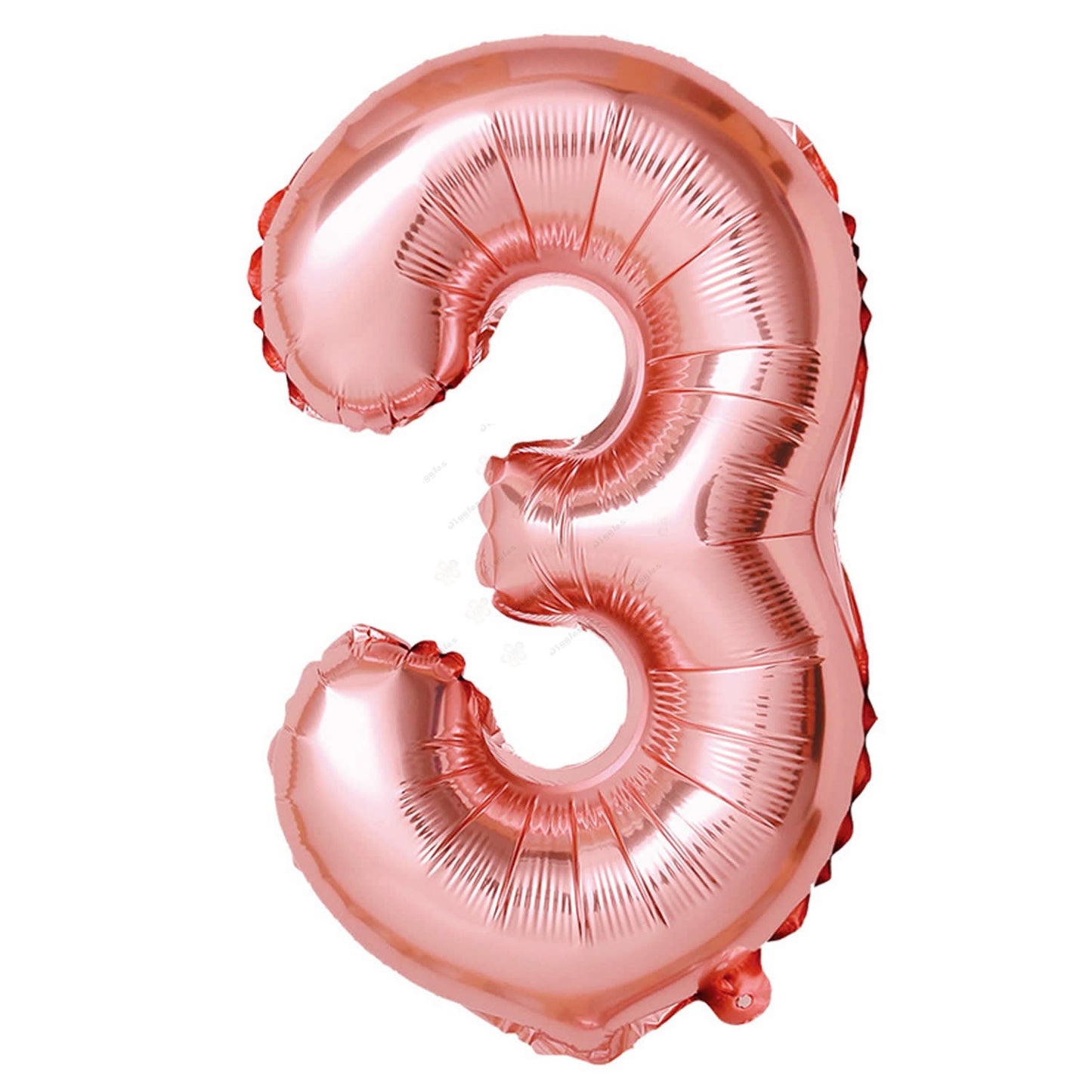 Foil Number Balloon Rose Gold 40"