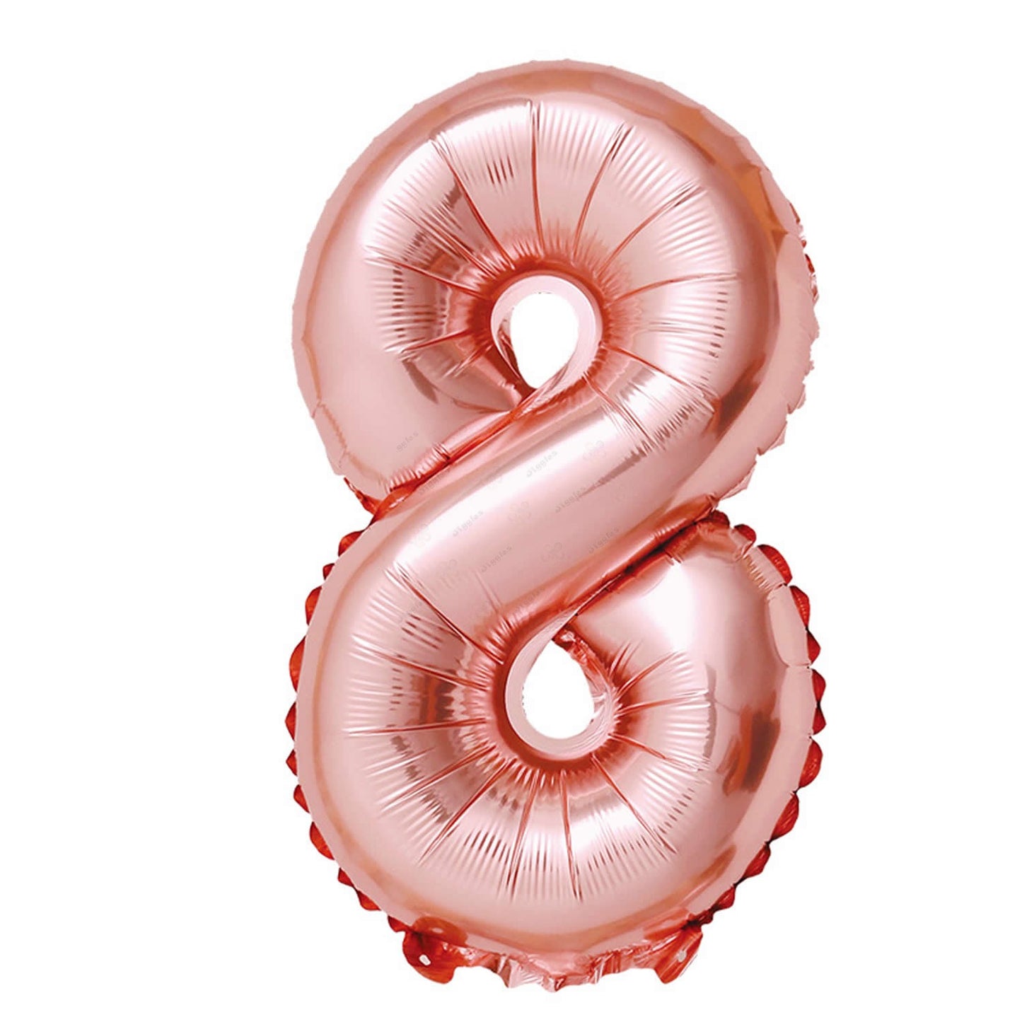 Foil Number Balloons 32" Rose Gold (Air Filling Only)