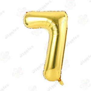 Foil Number Balloon Gold 40"