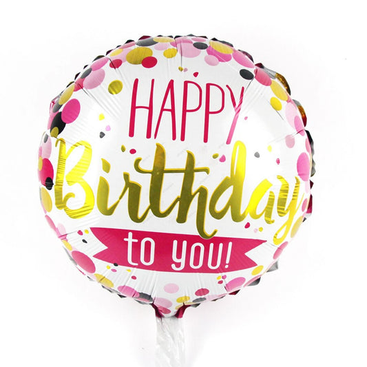 Happy Birthday Foil Balloon 18"