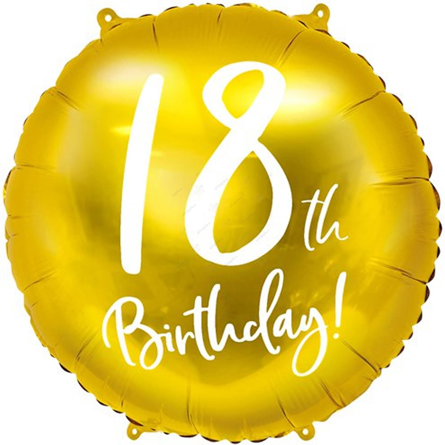 18th Birthday Gold Foil Balloon