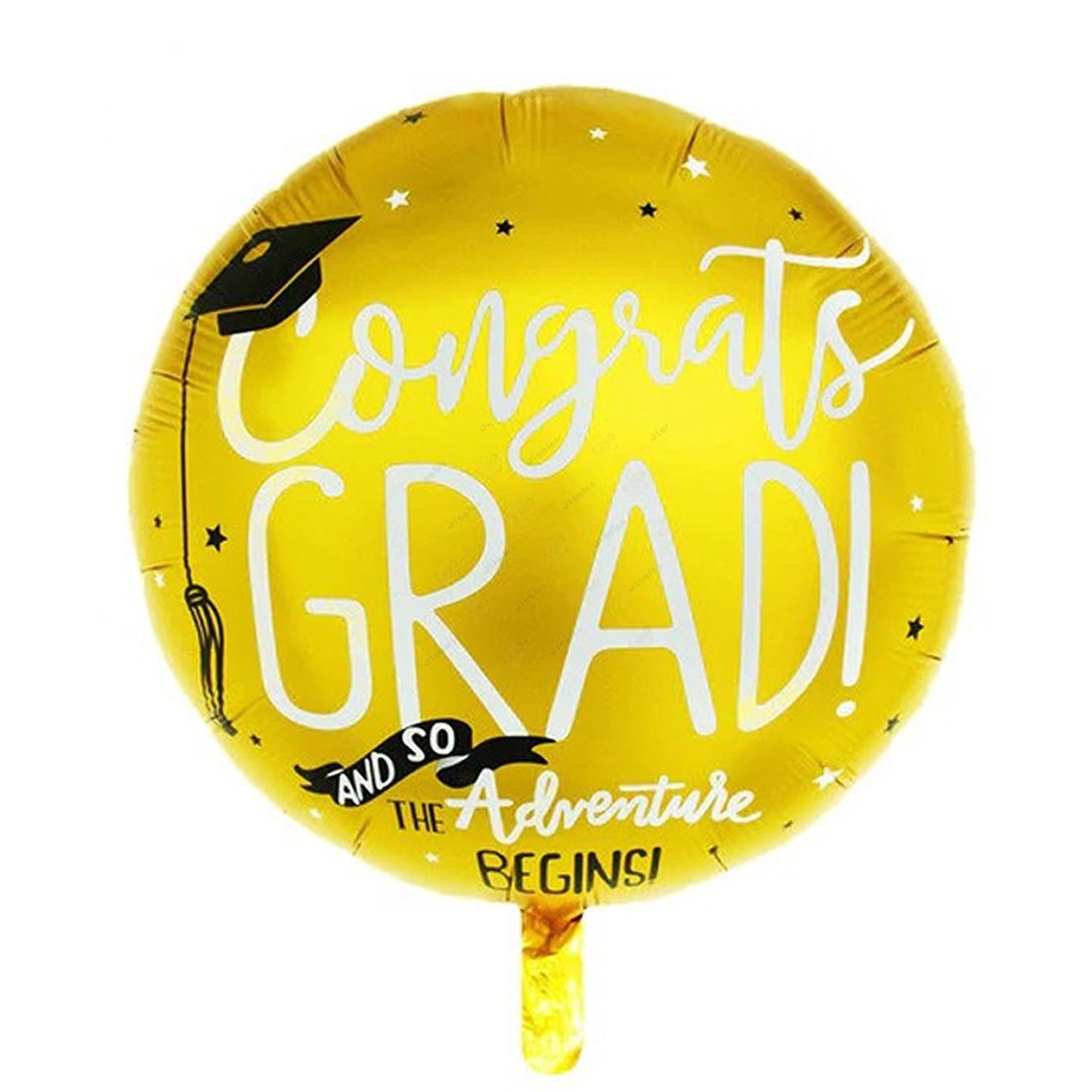 Congrats Grad Foil Balloon Gold