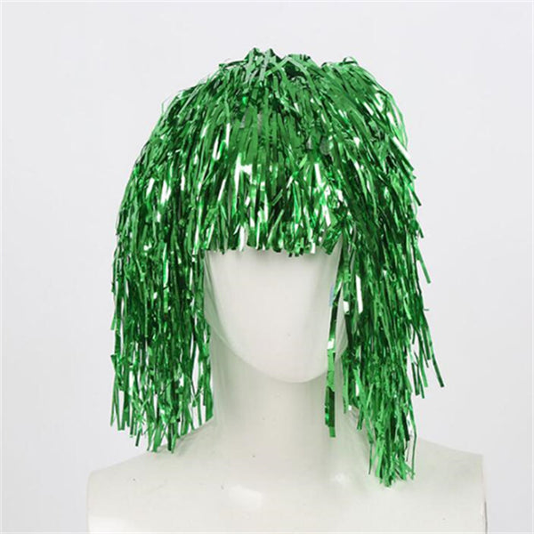 Foil Wig Green