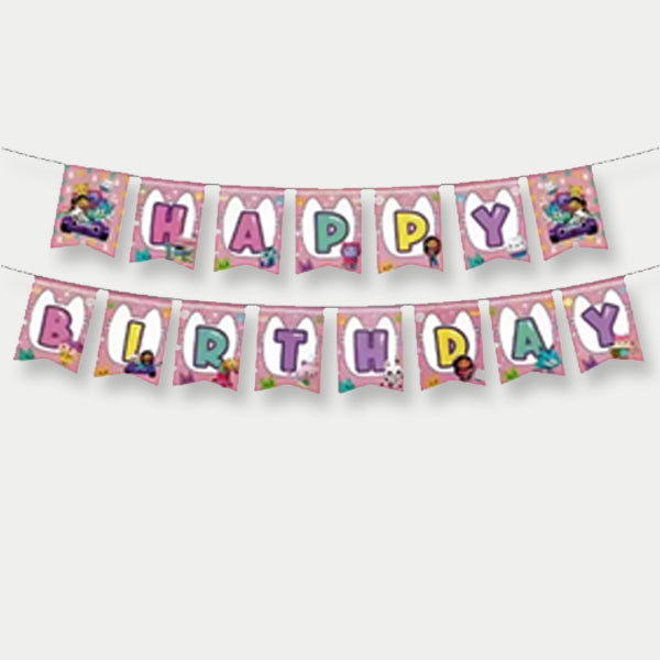 Gabby's DollHouse Letter Banner