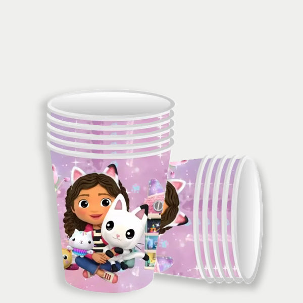 Gabby's DollHouse Paper Cups