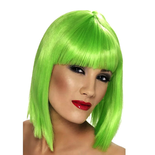 Glam Wig Straight Green