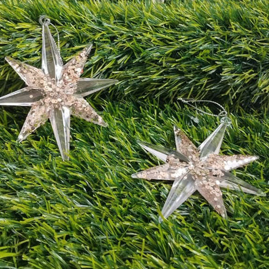 Glitter Acrylic Star