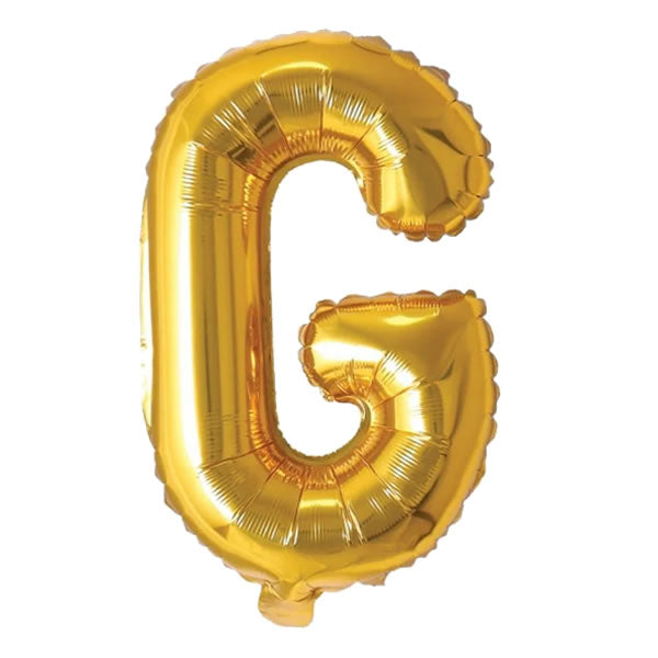 Foil Letter A Balloon 16 inch - Mylar Letter Balloon A Foil Balloon gold. Each 16″ A letter balloon ideal for names, phrases - perfect for any celebration from birthday parties, baby showers and weddings!