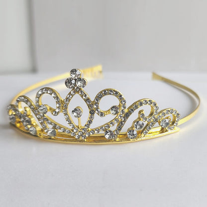 Gold Metal Tiara - G102