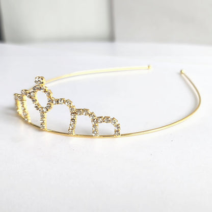 Gold Metal Tiara - G104