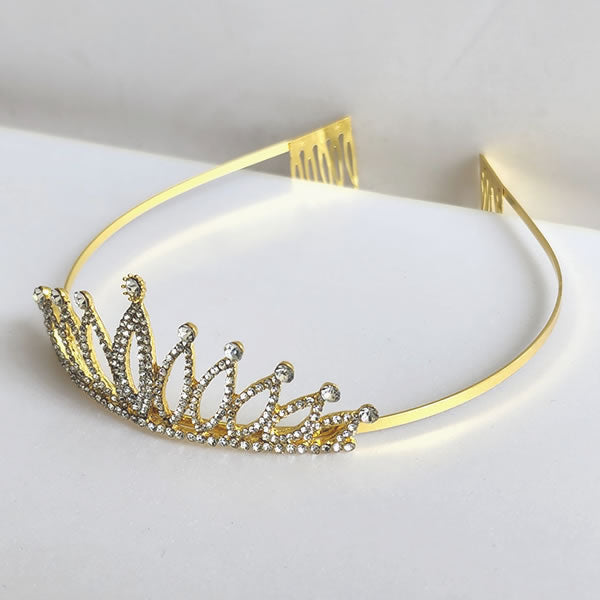 Gold Metal Tiara G16