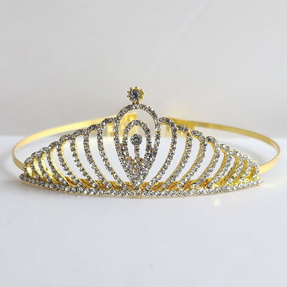 Gold Metal Tiara G8
