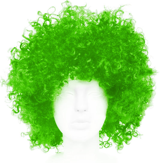 Green Afro Wig