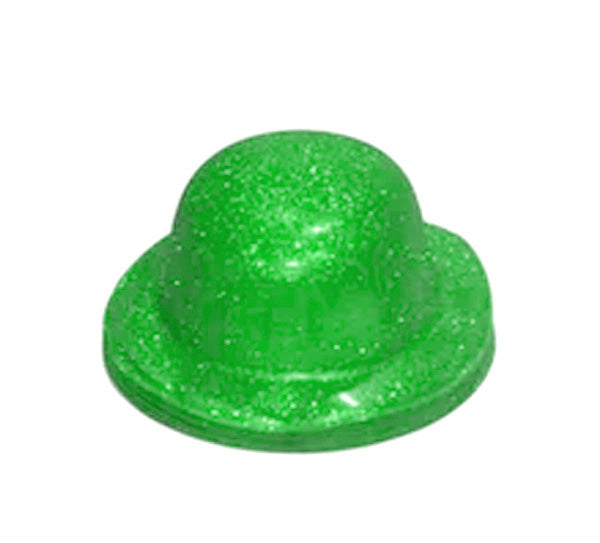 Green Glitter Top Hat