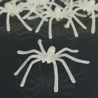 Halloween Glow Spiders 20 pcs