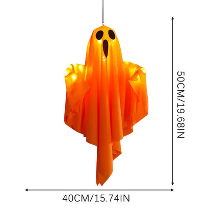 Orange Hanging Ghost 50x40cm