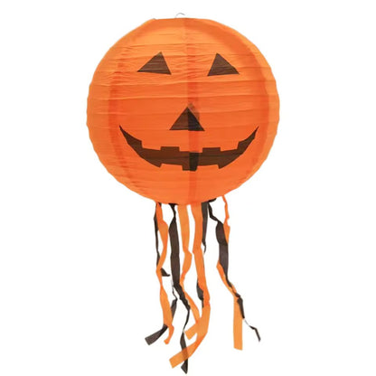 Halloween Paper Lantern - Pumpkin Face