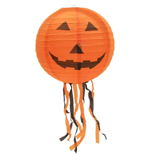 Halloween Paper Lantern - Pumpkin Face