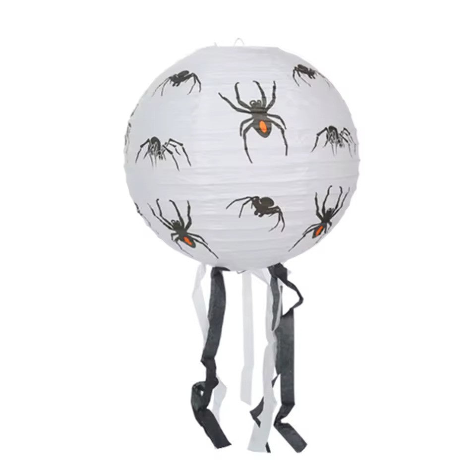 Halloween Paper Lantern - Spiders