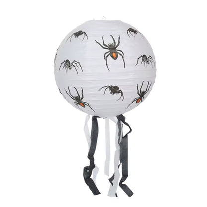 Halloween Paper Lantern - Spiders