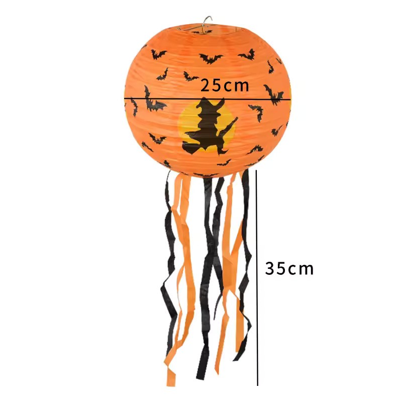 Halloween Paper Lantern - Witch