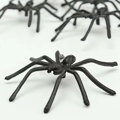 Halloween Plastic Spiders 20 pcs