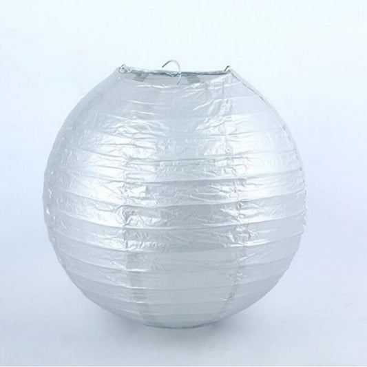 Silver Paper Lantern