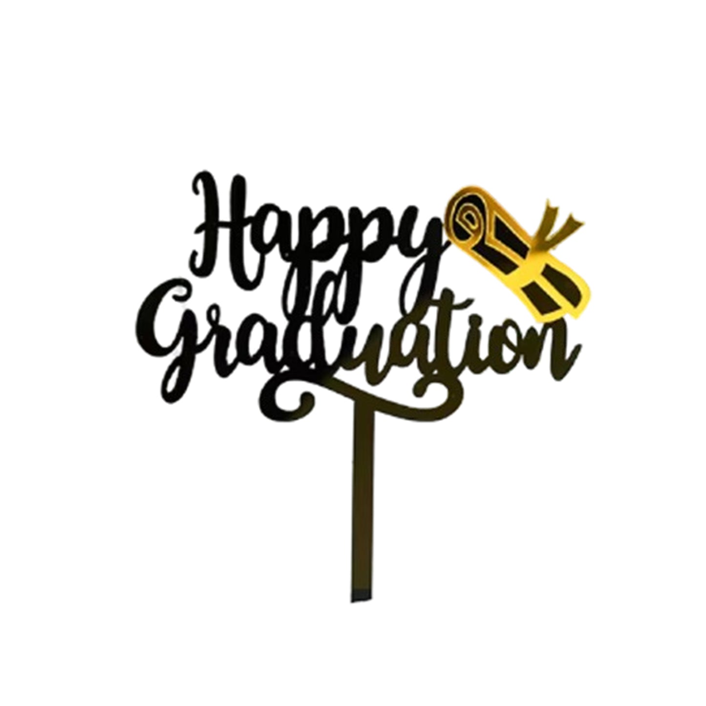 Happy Graduation Cake Topper