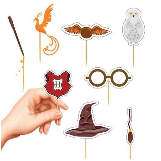 Harry Potter Theme Cup Cake Topper