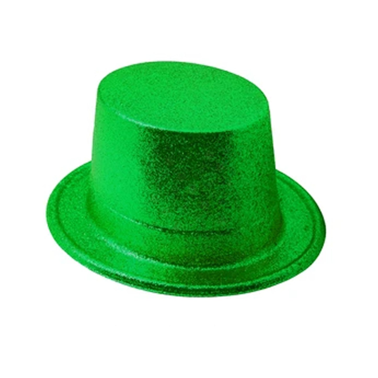 Green Glitter Top Hat