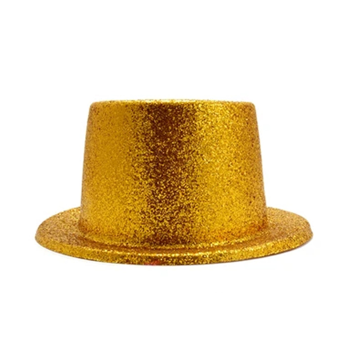 Gold Glitter Top Hat