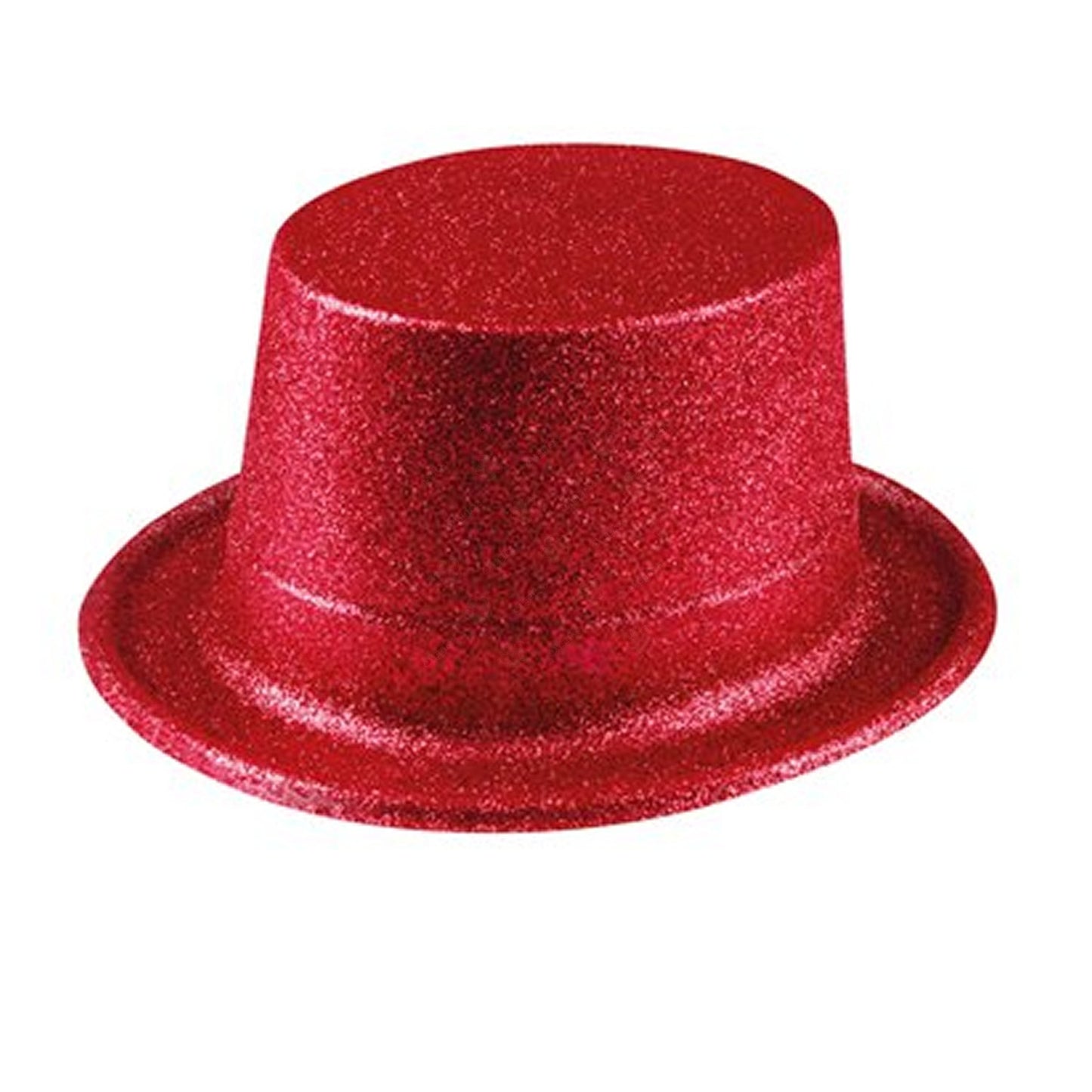 Red Glitter Top Hat