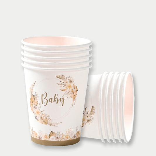 Hello Baby Paper Cups