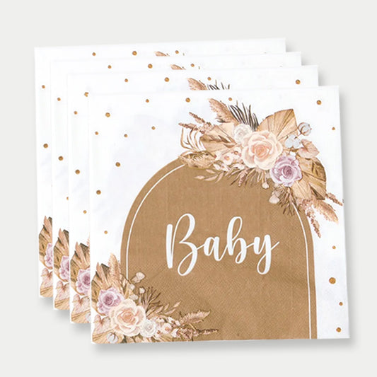 Hello Baby Paper Napkins