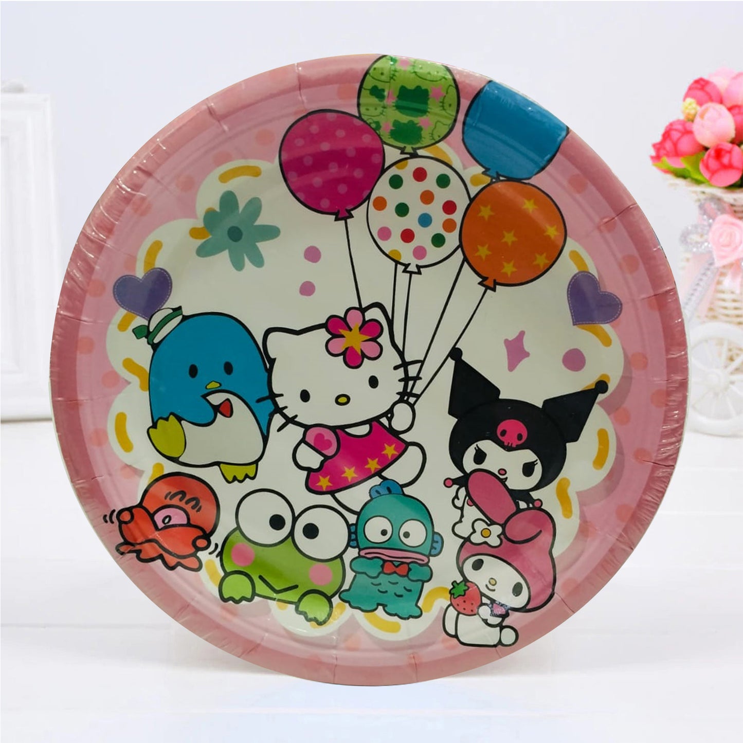 Kuromi Theme Paper Plate