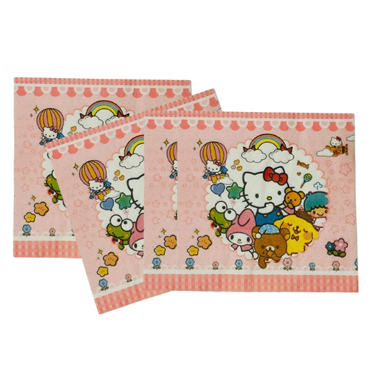 Hello kitty Theme Napkin