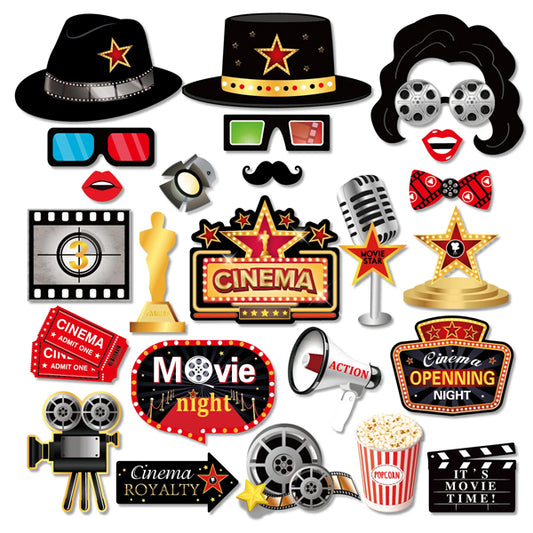 Hollywood Film Festival Photo Props