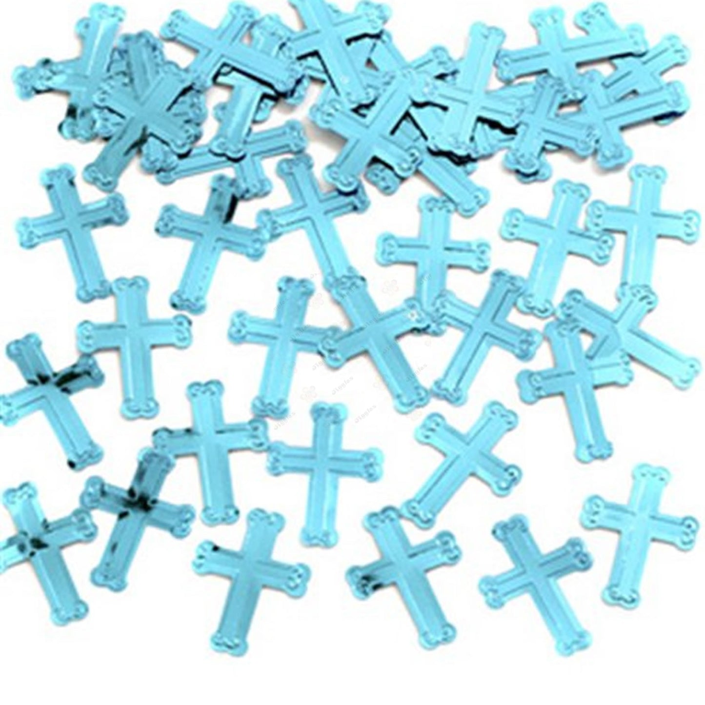 Pink Cross Table Confetti