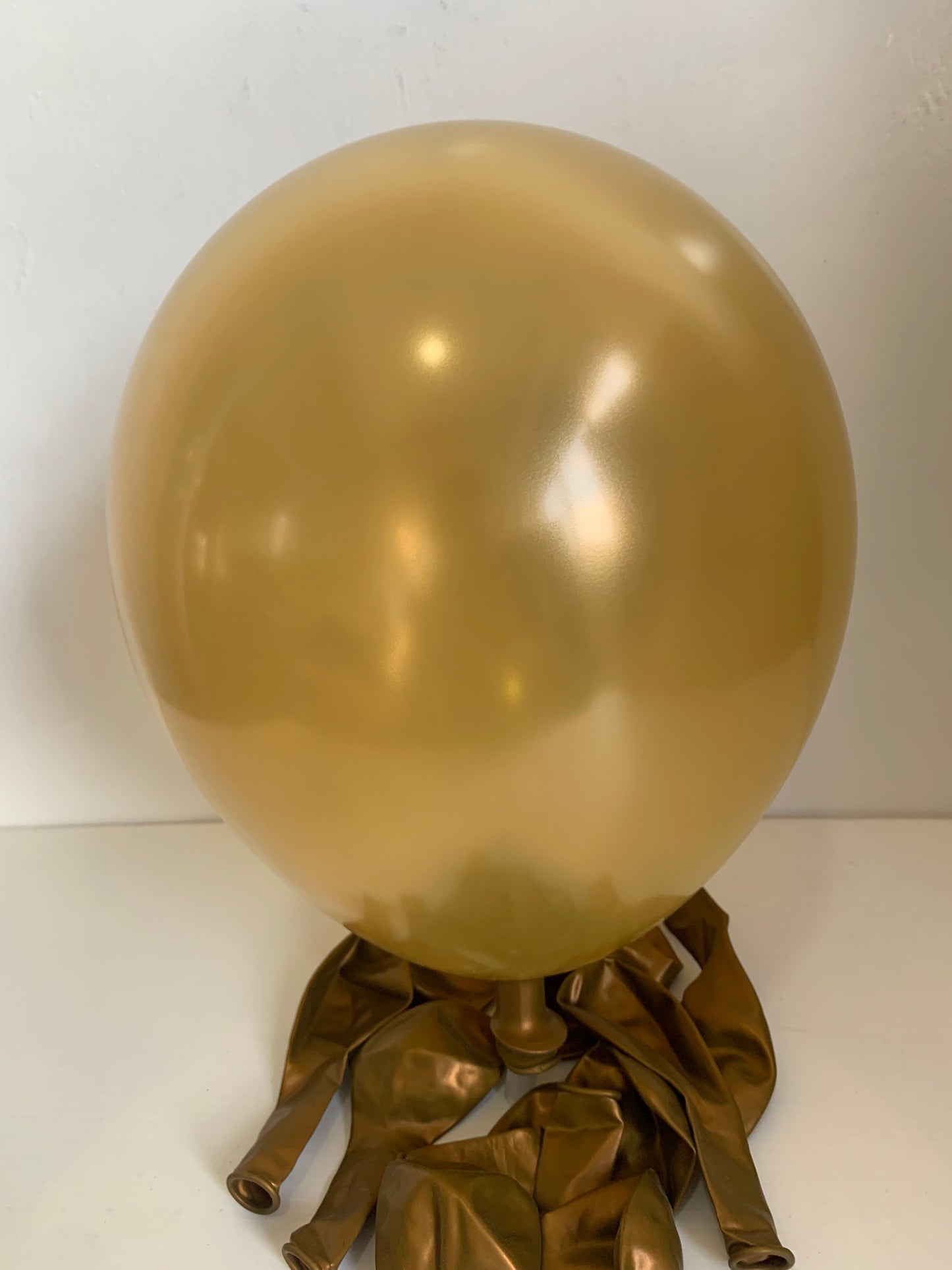 Metallic Balloons Dull Gold