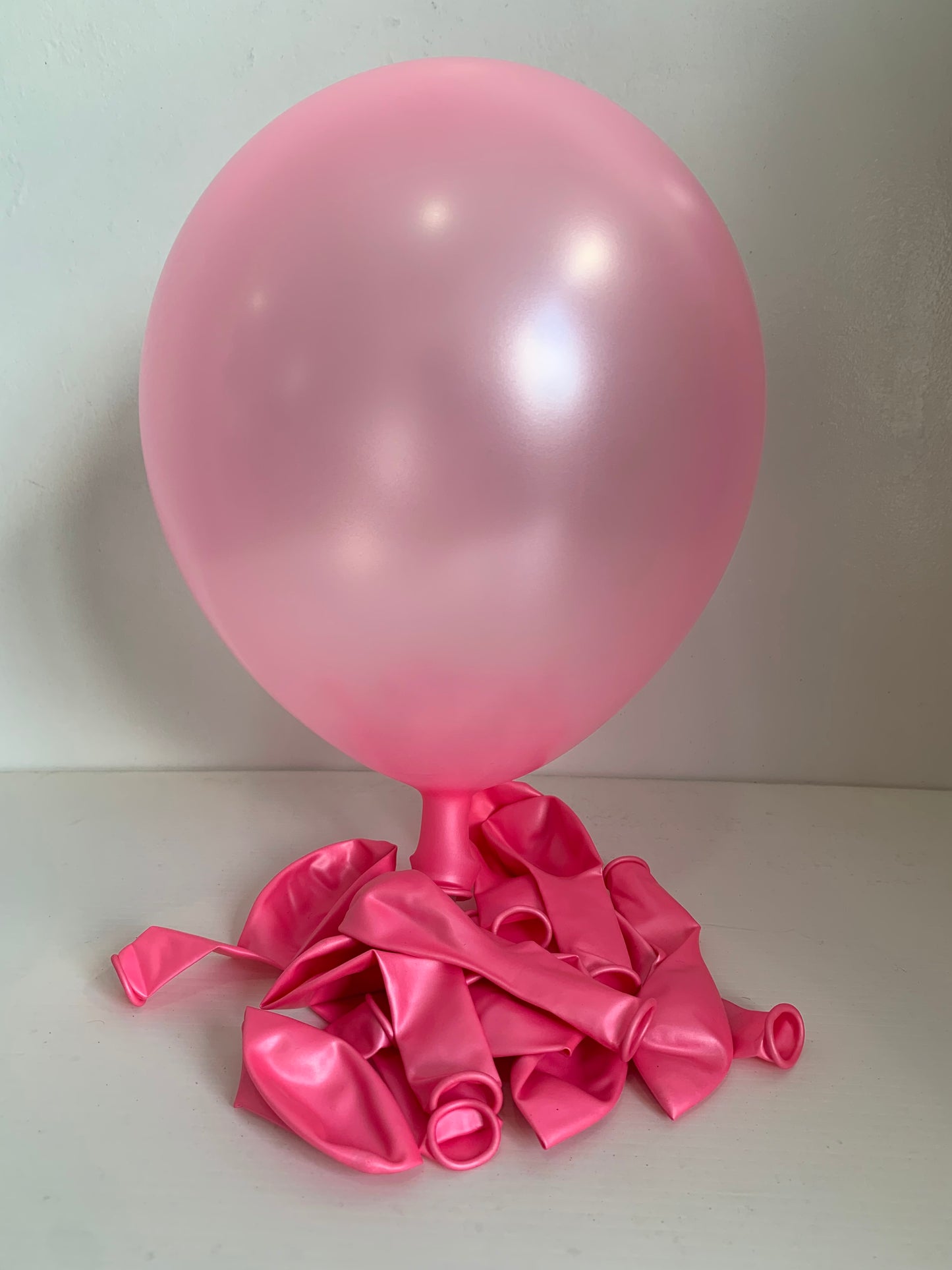 Metallic Balloons Pink