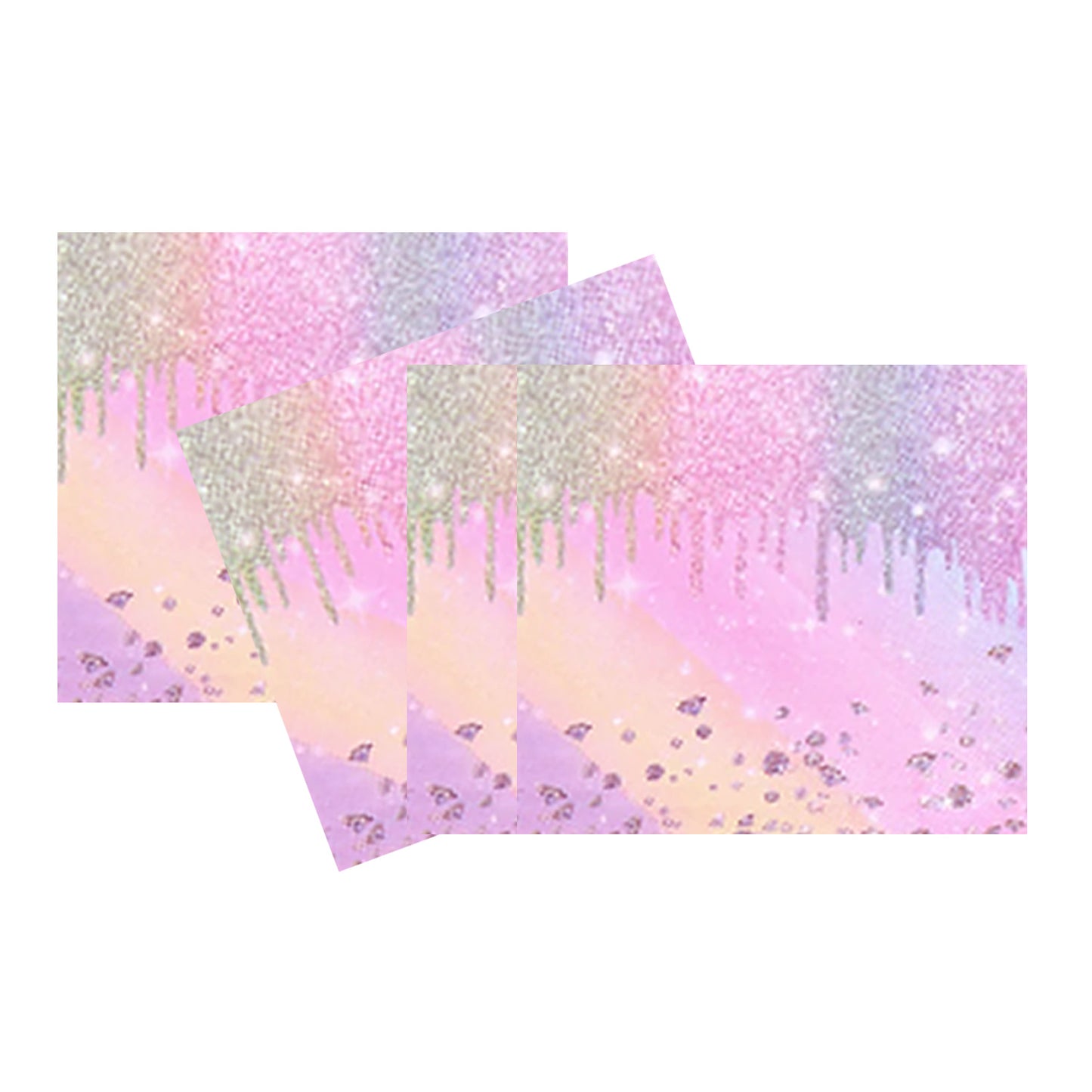 Iridescent Diamond Theme Napkin