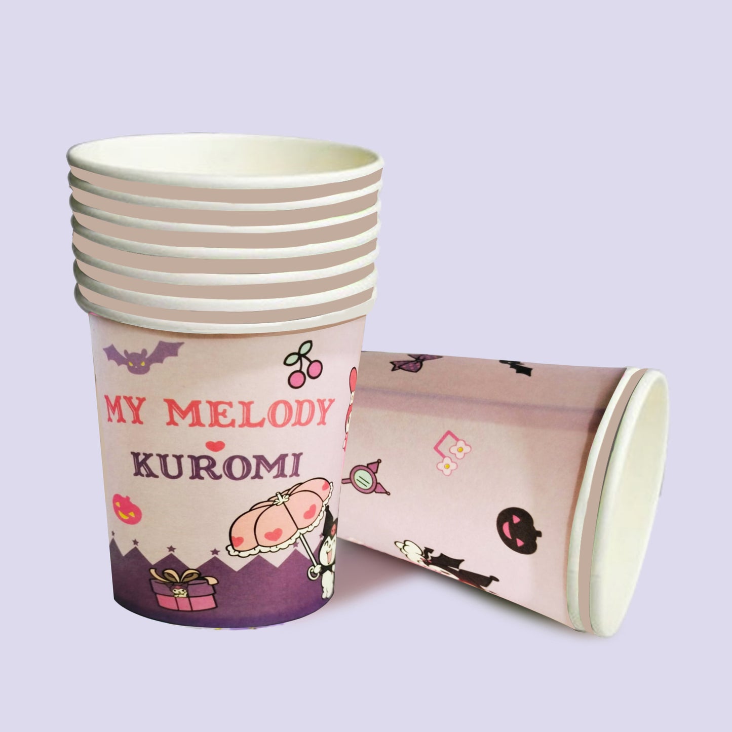 Kuromi Theme Paper Cup