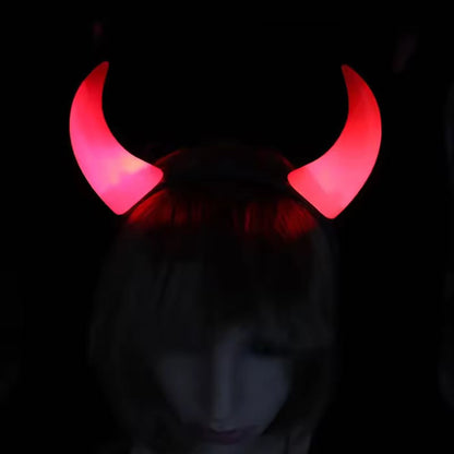 LED Light-Up Devil Horn