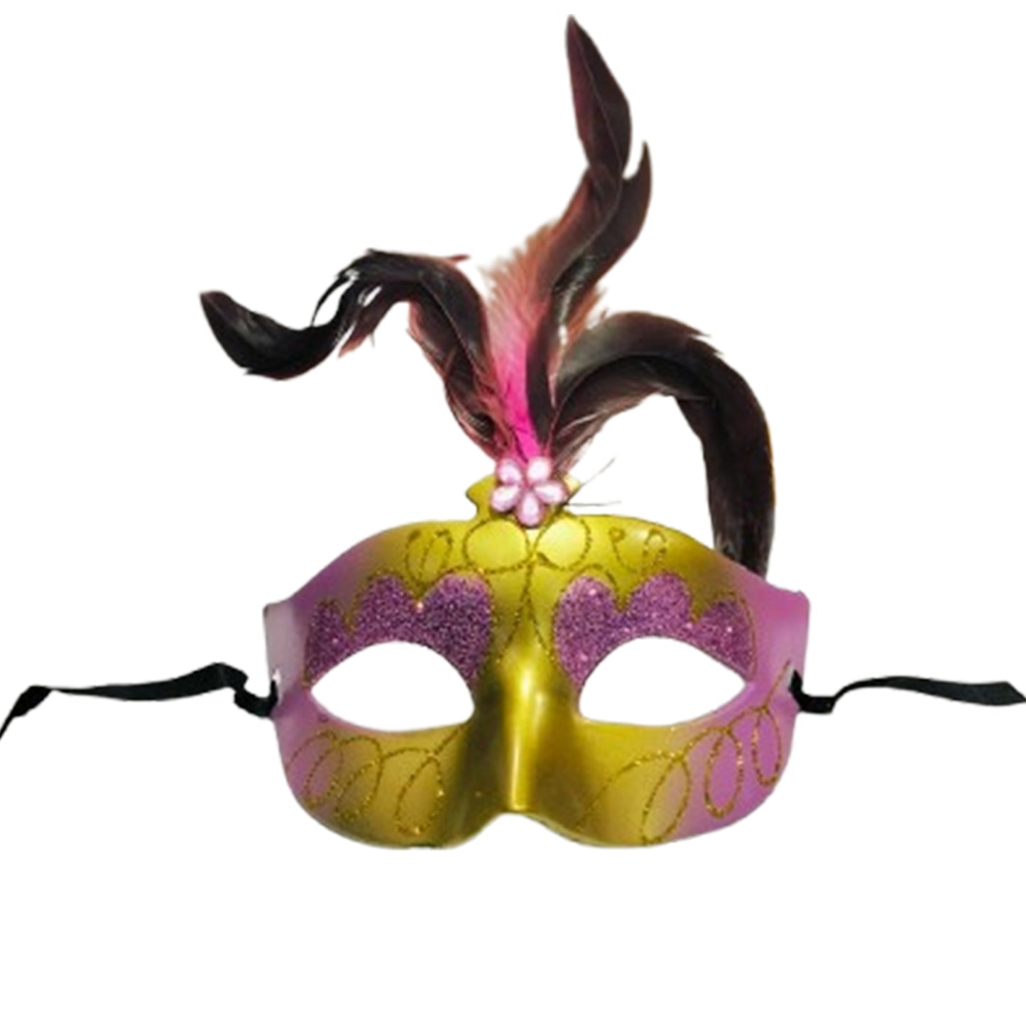 Feather Masquerade Mask