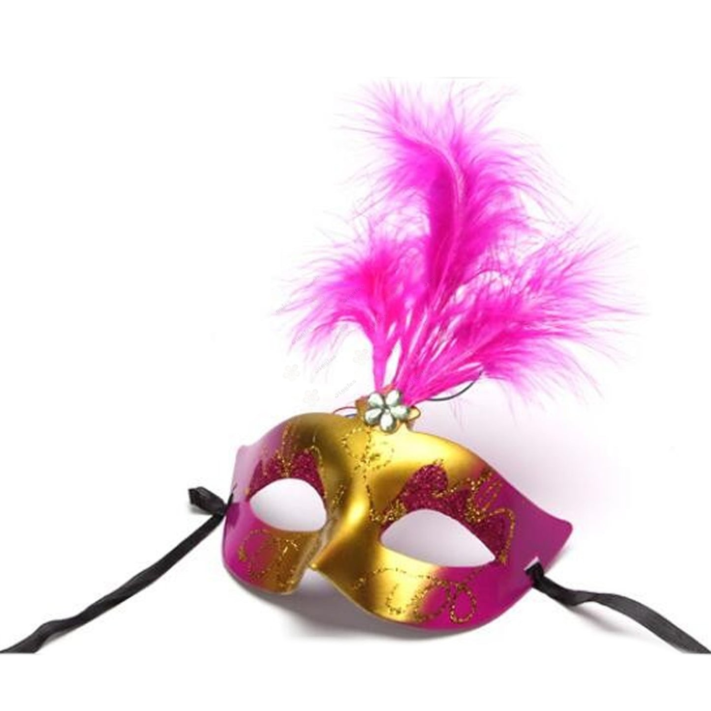 Feather Masquerade Mask