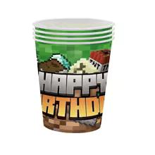 Minecraft Paper Cups