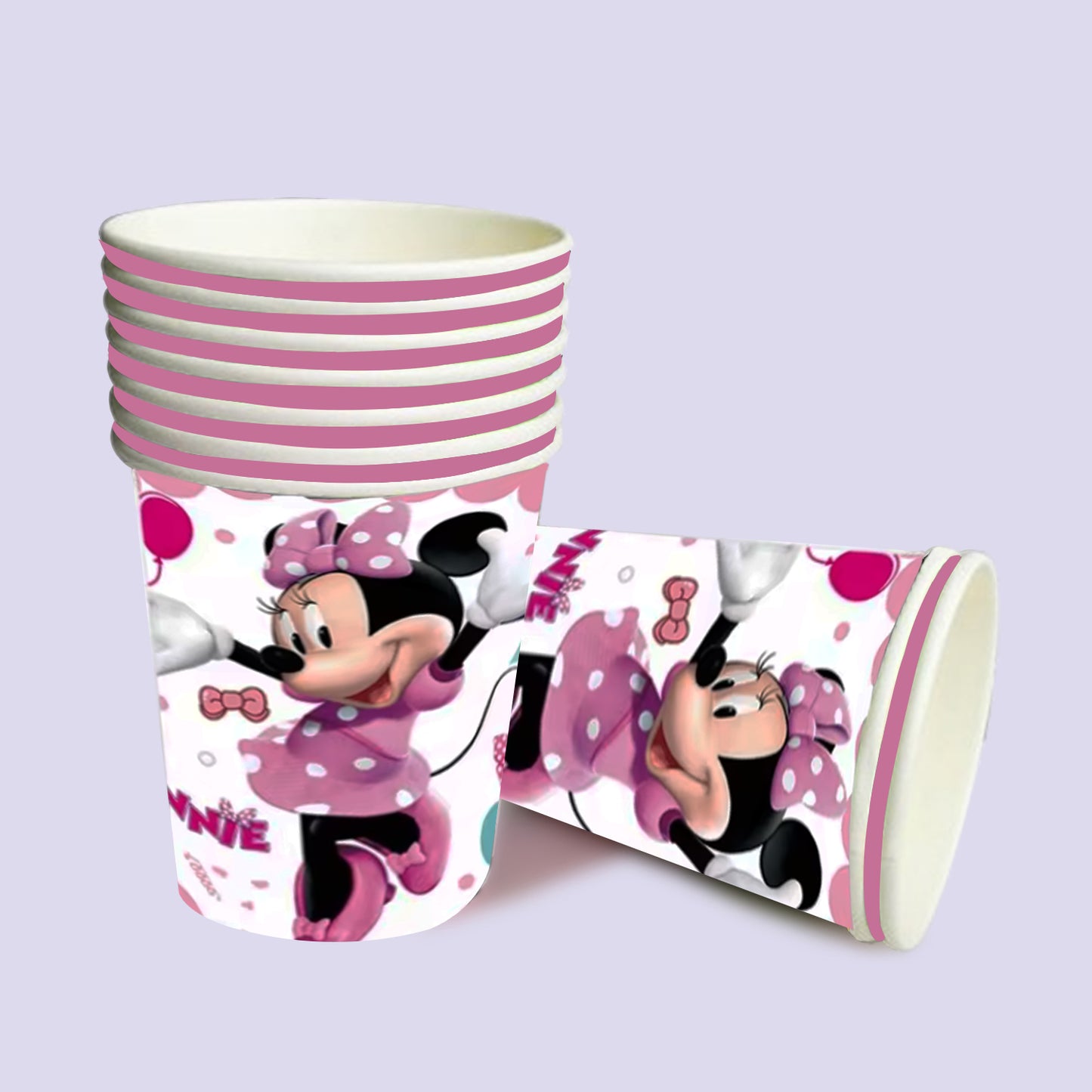 Minnie Mouse Theme Paper Cup