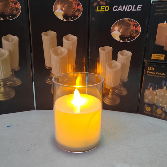 LED Candle (10cm x 7.5cm)